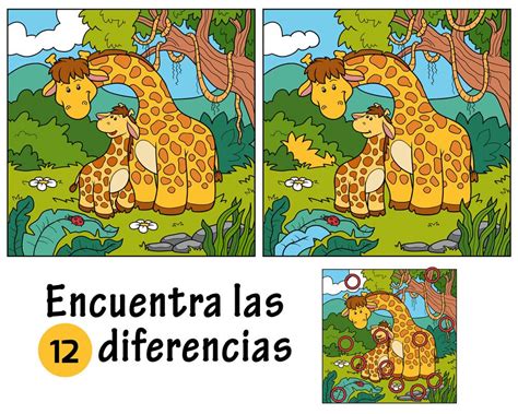 Juegos De Encontrar Diferencias ® Fichas Infantiles Juegos De Buscar