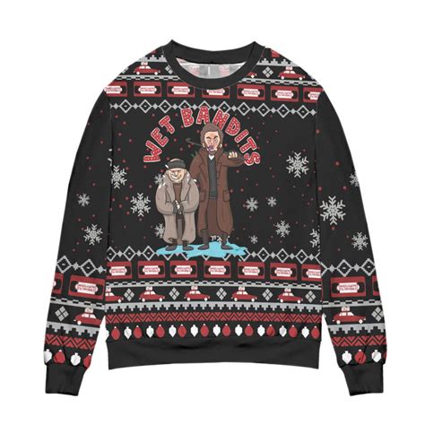 Wet Bandits Home Alone Ugly Christmas Sweater Let The Colors Inspire You