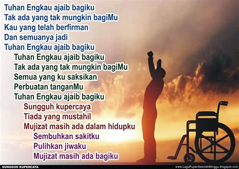 ✓ jika ada sebarang masalah tentang chord lagu diatas sila buat aduan pada form report chord yang disediakan.report chords. Lirik Lagu Pujian Rohani Kristen Sekolah Minggu Gereja ...
