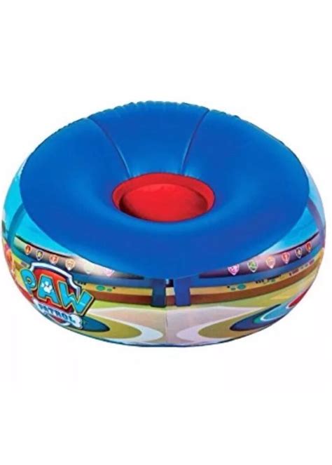 Nickelodeon Paw Patrol Lounge Chair Toddler Boy Girl Inflatable Ages 3