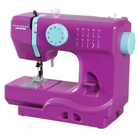 Janome 001thunder Purple Thunder Portable Sewing Machine