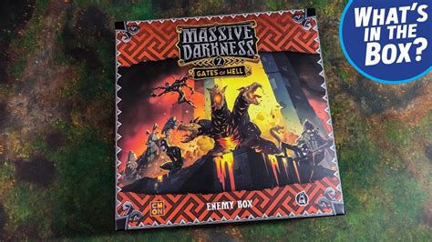 Massive Darkness Gates Of Hell Enemy Box Unboxing Youtube