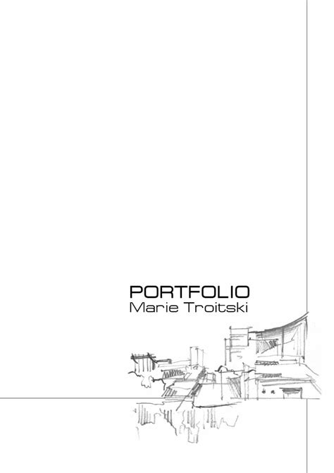 Portfolio Landscape Architecture Portfolio Architecture Portfolio
