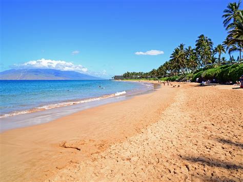 Keawakapu Beach At Maui Hawaii Hawaii On A Map