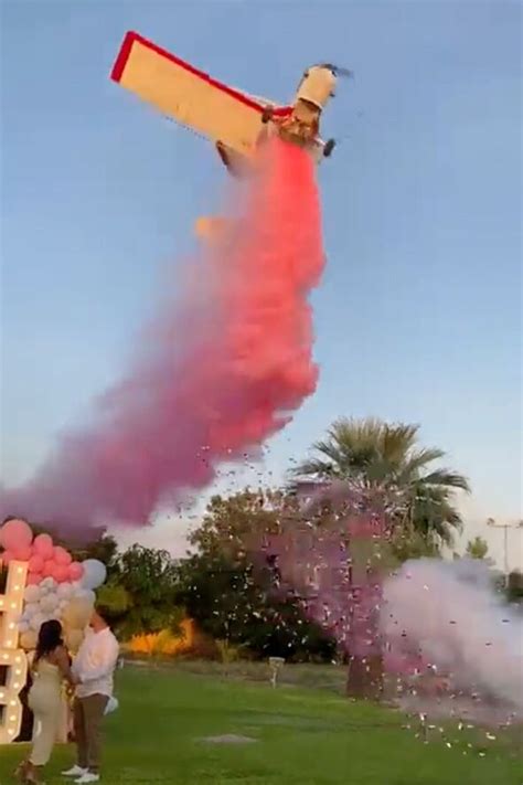 Tragedy At Gender Reveal Party As Plane Nosedives And Crashes In Front Of Oblivious Guests