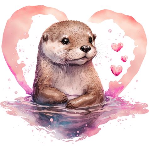 Download Otter Drawing Art Royalty Free Stock Illustration Image
