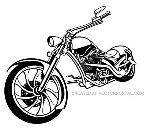 Motorcycle Vector Illustration Ai Eps Uidownload
