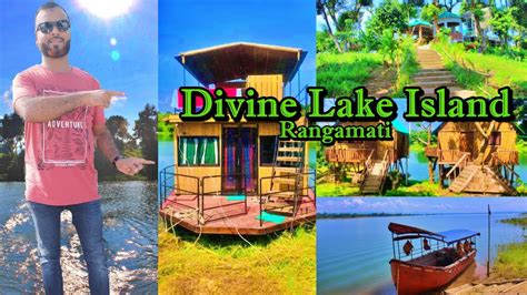 Divine Lake Island Resortrangamati Youtube