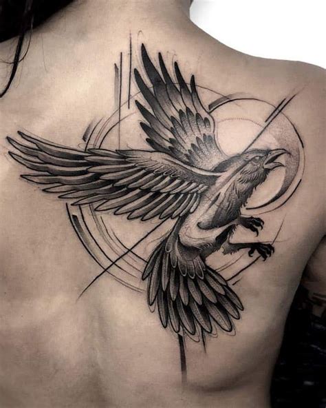 Pin On Crow And Raven Tattoos