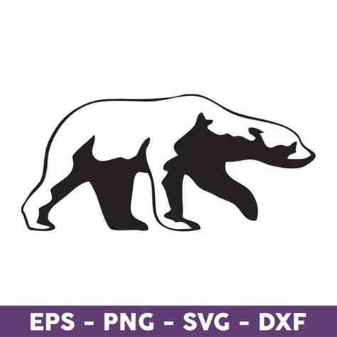 Alaska Nanooks Svg Alaska Nanooks Logo Svg Bear Mascot Svg Inspire