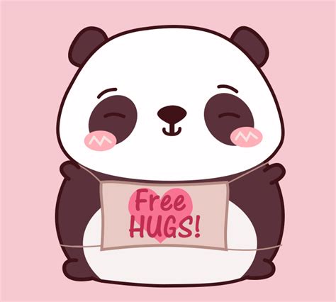 Free Hugs With Images Cute Panda Wallpaper Cute Panda Cartoon Panda