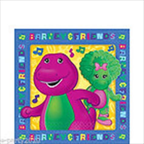 Barney And Friends Lunch Napkins 16ct