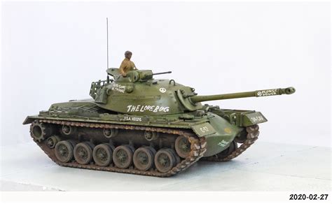 Gallery Pictures Monogram M 48 A 2 Patton Tank Plastic Model Tank Kit 1