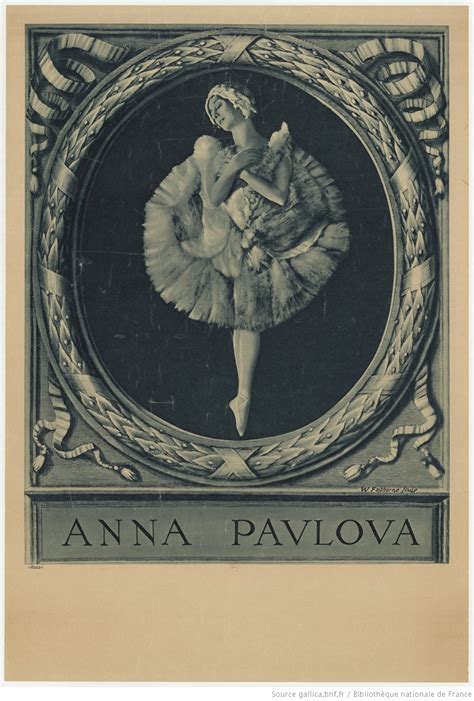 Notice Bibliographique Anna Pavlova Dans La Mort Du Cygne De Camille