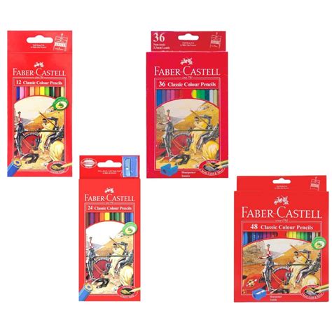 Faber Castell Classic Colour Pencils 12243648 Colors Shopee