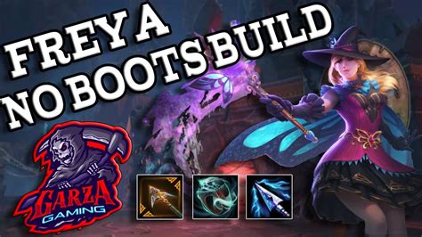 Smite Arena Freya High Damage No Boots Build This Build Is Crazy
