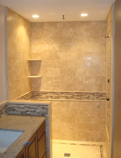 Travertine tile bathroom ideas travertine bathroom ideas why you shouldn't compromise on quality when it comes to bathroom. Shower+2.jpg (829×1080) | Travertine shower, Travertine ...