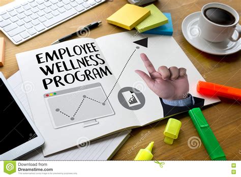 Employee Wellness Program And Managing Employee Health , Employee Wellness Concept Stock Image ...