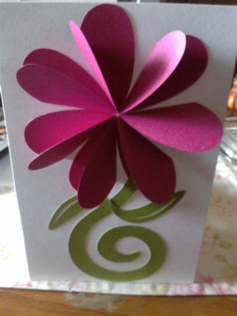 Enjoy to make pop up cards for mothers day! Mom's Birthday Card - 2012 | My DIY Projects | Pinterest ...