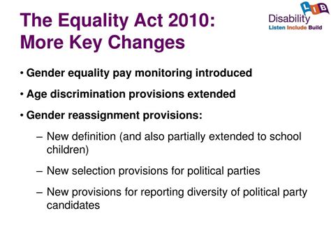 Ppt An Overview And Implications Of The Equality Act 2010 Powerpoint Presentation Id 3001435