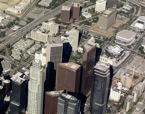 Downtown Los Angeles From Above Photograph By Helaine Cummins Fine