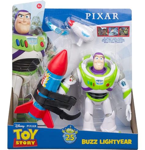 Buzz Lightyear Cohete Toy Story 25 Aniversario Disney Pixar Envío Gratis