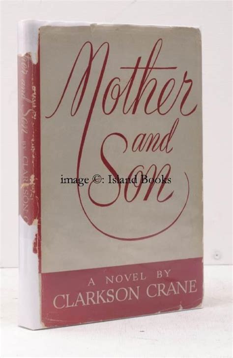 Mother And Son Signed Presentation Copy By Crane 1946 Signed By