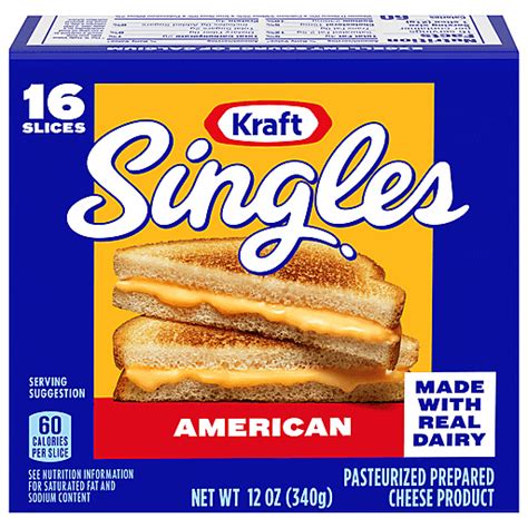 Kraft Singles American Cheese Slices American Riesbeck