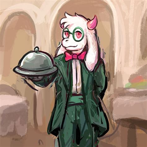 Kevin Ks Instagram Profile Post Ralsei In A Suit Drew This By