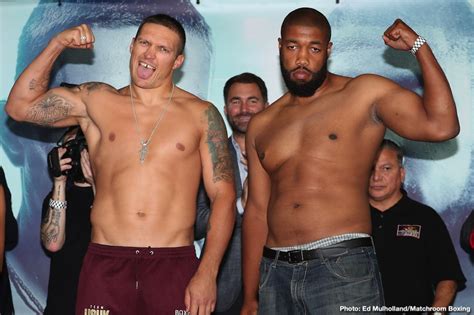 WATCH LIVE: Usyk Vs Witherspoon Live Stream - Weigh In — Boxing News