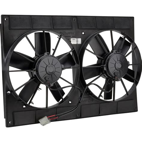 Spal 30102052 Dual Electric Cooling Fan Straight Blade 11 Inch