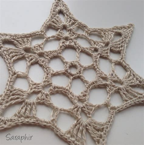 Crochet Lace Star Saraphir