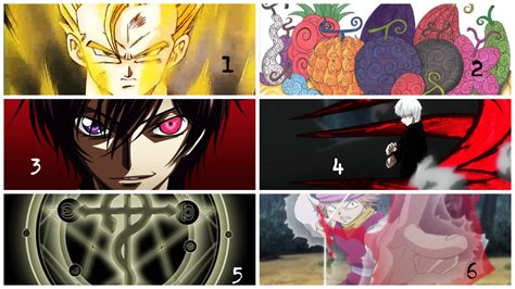 Which Of These Anime Powers Will You Choose Vote For