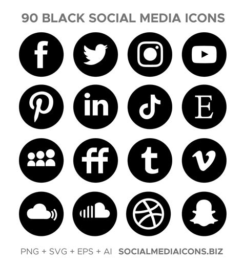 Round Social Media Icons New Socialmediaicons Social Media Icons
