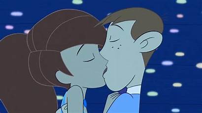 Kim Possible Ron Stoppable Prom Kissing Kiss
