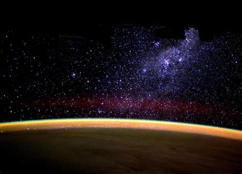 Milky Way Rising As Seen From The Space Station Spaceref