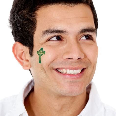 Celtic Cross Temporary Tattoo