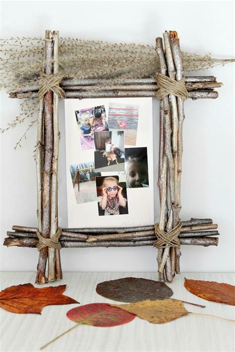 Twig Frame Rustic Home Decor Easy Peasy Creative Ideas