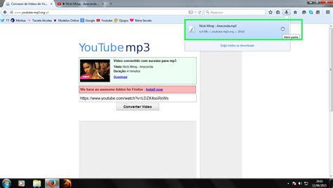 You can easily download for free any and all videos from youtube and other websites. COMO BAIXAR MÚSICAS COM FACILIDADE.