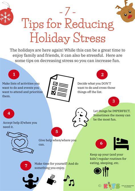 7 Tips for Reducing Holiday Stress-Infographic - KITS