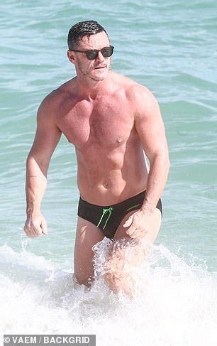Luke Evans 40 Flaunts His Incredible Hunky Physique In TINY Briefs In