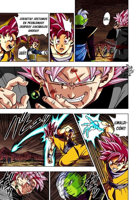 dragon ball super manga 22 color another page by bolman2003jump personajes de goku