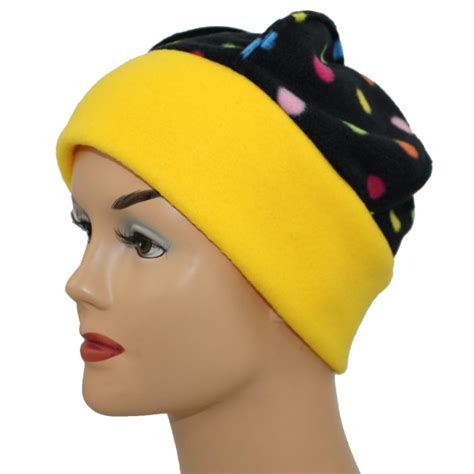 Chemo Soft Fleece Hat Winter Alopecia Headwraps Hats Hair Loss Uk