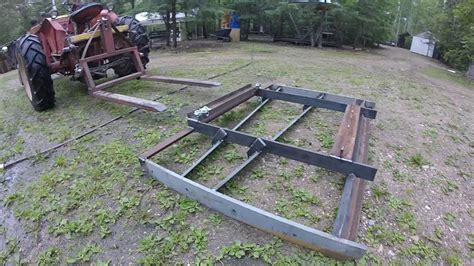Homemade 3 Point Hitch Land Plane First Test Youtube