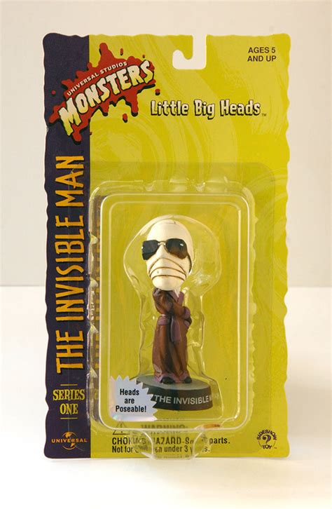 Little Big Heads The Invisible Man Sereis 1 Sideshow