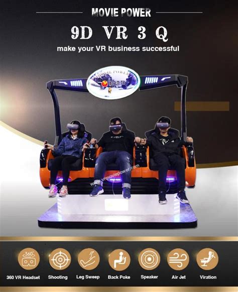 360 Degree Rotation 9d 5d 7d Vr Cinema Virtual Reality Arcade