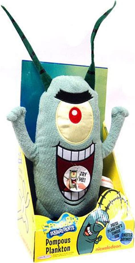 Spongebob Squarepants Pompous Plankton Plush Talking Jakks Pacific Toywiz