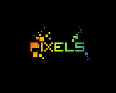 Pixels Pixel Logo Design Retro Gaming