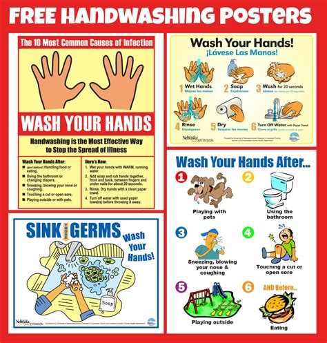 To Poster Who Hands How Wash