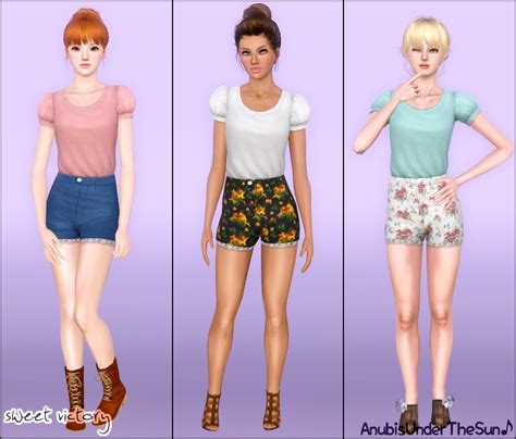Sims 3 Updates Downloads Fashion Clothing Female Teen Page 25